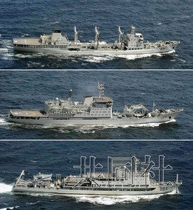 日防卫省称7艘中国军舰4日穿过冲绳驶向太平洋